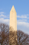 Washington, D.C., USA: Washington Monument - National Mall - the tallest masonry structure in the world - modeled after Egyptian obelisks but with an aluminum tip - photo by C.Lovell