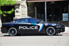 Boise, Idaho, USA: police car on Main street -  2011 Dodge Charger - photo by M.Torres