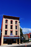 Burlington, Vermont, USA: sunny facade on Saint Paul Street - Pacific Rim Asian Caf - photo by M.Torres