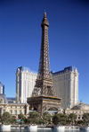 Las Vegas (Nevada): Hotel Paris - Paris Casino - mock Eiffel tower - photo by A.Bartel