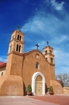 Socorro, New Mexico, USA: San Miguel Mission - first built by the Spanish probably around 1627 - though Socorro claims the oldest Catholic church in the United States, founded in 1598 - photo by M.Torres