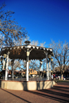 Albuquerque, Bernalillo County, New Mexico, USA: Old Town Plaza - bandstand at La Placita - in March 1862, General Henry H. Sibley and his Texas volunteers raised the Confederate flag here - photo by M.Torres