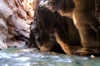 Zion National Park, Utah, USA: North Fork of the Virgin River - the Narrows - photo by B.Cain
