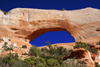 Monticello, Utah, USA: Wilson Arch - natural sandstone arch - photo by A.Ferrari