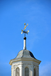 Mystic, CT, USA: weathervane on a building roof lantern, daylighting architectural element - photo by M.Torres