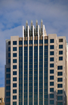 Charlotte, North Carolina, USA: Three Wells Fargo Center, formerly Three First Union Center - architecture by TVS Design - photo by M.Torres