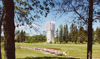 International Peace Garden, North Dakota, USA: the carillon - photo by G.Frysinger