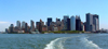 Manhattan (New York): skyline - leaving New York (photo by Llonaid)