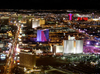 Las Vegas (Nevada): the strip at night - Photo by G.Friedman