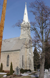 Freistadt (Wisconsin): Trinity church - Wisconsin's oldest Lutheran church - Missouri Synod - photo by G.Frysinger