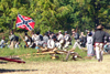 Old Wade House State Park (Wisconsin): Confederate Forces - 19th Tennessee - Civil War - Battle reenactment - photo by G.Frysinger
