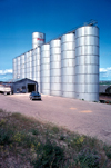 USA - Montana: wheat silo - Peavey - cereals - agriculture - photo by J.Fekete