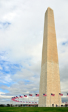 Washington, D.C., USA: Washington Monument - the world's tallest obelisk, designed by Robert Mills - National Mall - photo by M.Torres