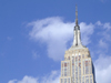 New York City: Empire State Building and the sky - photo by M.Bergsma