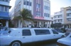 Miami (Florida): stretched limo at Majestic - South Beach (photo by Mona Sturges)