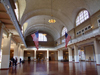 New York City, USA: Ellis Island - barrel-vaulted ceiling of the Main Hall of the Ellis Island Immigrant Station - photo by M.Bergsma