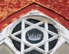 Kansas City, KS, USA: star of David - window at the Ebenezer Church of God in Christ - 7th street - photo by M.Torres