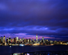 USA - Manhattan (New York): skyline from Jersey - nocturnal - photo by A.Bartel