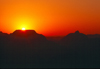 USA - Grand Canyon (Arizona): sunset - mesa - silhouette - photo by J.Fekete