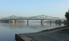 USA - Parkersburg (West Virginia): bridges over the the Ohio river - photo by G.Frysinger