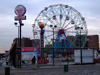 New York City, USA: Coney Island amusement park - wonder wheel - Ferris wheel on Surf avenue - photo by M.Bergsma