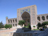 Uzbekistan - Samarkand / Samarqand / Samarcanda / SKD : Registan Square - Tillya Kori / Tillekari madrasa / Tillya-Kari / medrese / madrasah - architect: Yalangtush Bakhadur - Crossroads of Cultures - Unesco world heritage site (photo by J.Marian)