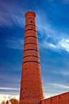 Minaret, Khiva, Uzbekistan - photo by A.Beaton