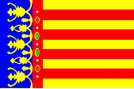 Spain / Espaa / Espanha / Espagne / Spanien / Spanje / Espanja / Spanyolorszag / Spanelsko / Spanyol / Spagna / Valencia - flag - Spanija / Sepanyol / Spania / Hiszpania / spanya / Spanjolska