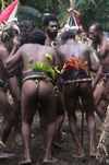 Vanuatu - Dancers bare bottoms, Ambrym Island - photo by B.Cain