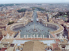 Holy See - Vatican - Rome - St. Peter's square seen from the roof of the Basilica (photo by M.Bergsma)
