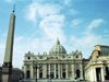 Holy See - Vatican - Rome - St Peter's Basilica and the obelisk (photo by M.Bergsma)