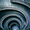 Vatican: Vatican museum monumental circular staircase - designed by Giuseppe Momo in 1932 - photo by J.Fekete