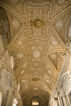 Vatican City, Rome - inside Saint Peters Basilica - ceiling of the nave - photo by I.Middleton
