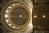 Vatican City, Rome - inside Saint Peters Basilica - dome by Giacomo della Porta and Fontana - photo by I.Middleton