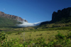 36 Venezuela - Bolivar - Canaima NP - Cloud formation between Kukenan and Roraima - photo by A. Ferrari