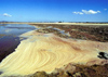 Venezuela - Isla de Margarita / Margarita Island - Nueva Esparta: contaminated water - sea pollution - photo by A.Walkinshaw
