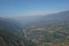 98 Venezuela - Merida - paragliding - view over the valley of Merida - photo by A. Ferrari