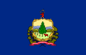 Vermont flag - motto: Freedom and Unity - United States of America / Estados Unidos / Etats Unis / EE.UU / EUA / USA