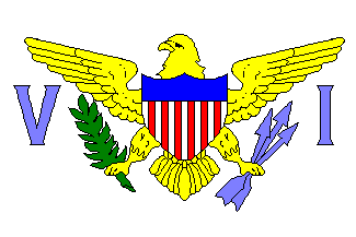 US Virgin Islands / USVI - Ilhas Virgens Americanas - flag