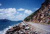 British Virgin Islands - Tortola: Havers - straight line to St. John (USVI) (photo by M.Torres)