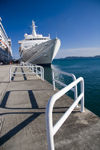 Tortola, British Virgin Islands - Road town: Cruise Ship Discovery docked (photo by David Smith)