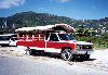 British Virgin Islands - Tortola: Road Town - bus, Caribbean style (photo by M.Torres)