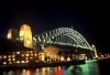 Australia - Sydney (NSW): Harbour Bridge - at night (photo by  Picture Tasmania/Steve Lovegrove)