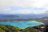 US Virgin Islands - St. Thomas - Magens Bay and Lerkenlund bay - from Hull Bay road (photo by David Smith)