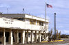 Wake island: airfield operations building - damaged by a Super Typhoon - photo by USAF / Tech. Sgt. Shane A. Cuomo