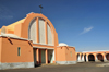 Layoune / El Aaiun, Saguia el-Hamra, Western Sahara: Spanish Cathedral of St Francis of Assisi - photo by M.Torres