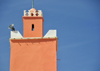 Layoune / El Aaiun, Saguia el-Hamra, Western Sahara: minaret of the old friday mosque - Colonial district - photo by M.Torres