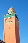 Layoune / El Aaiun, Saguia el-Hamra, Western Sahara: minaret of Moulay Abdel Aziz Great Mosque - photo by M.Torres