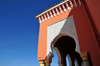 Layoune / El Aaiun, Saguia el-Hamra, Western Sahara: Moulay Abdel Aziz Great Mosque - front porch - photo by M.Torres