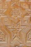 Layoune / El Aaiun, Saguia el-Hamra, Western Sahara: Moulay Abdel Aziz Great Mosque - wood carved door - photo by M.Torres